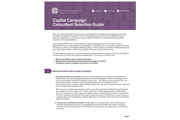 MIF Campaign Consultant Selection Guide Thumbnail Image